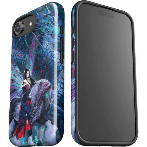 Ride of the Yokai Fairy and Dragon by Ruth Thompson iPhone 16e Impact Case