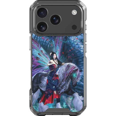 Ride of the Yokai Fairy and Dragon by Ruth Thompson iPhone 18 Pro Clear Case