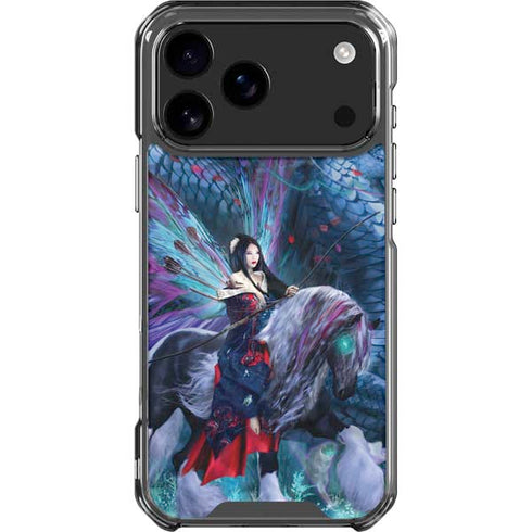 Ride of the Yokai Fairy and Dragon by Ruth Thompson iPhone 18 Pro Max Clear Case