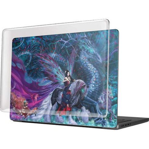 Ride of the Yokai Fairy and Dragon by Ruth Thompson MacBook Pro 14in (2021-24) Case plus Skin