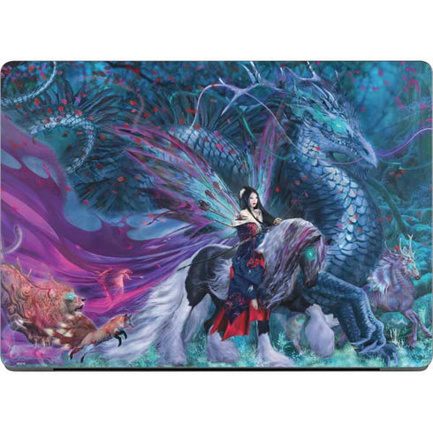 Ride of the Yokai Fairy and Dragon by Ruth Thompson Apple MacBook Pro 14-inch Skin