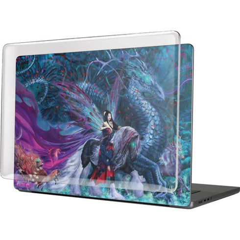 Ride of the Yokai Fairy and Dragon by Ruth Thompson MacBook Cases