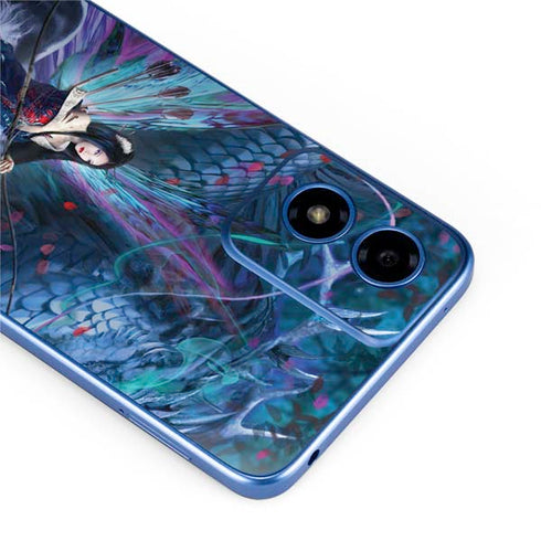 Ride of the Yokai Fairy and Dragon by Ruth Thompson Moto G Play 4G (2024) Skin