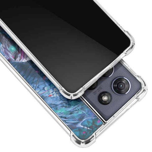Ride of the Yokai Fairy and Dragon by Ruth Thompson Moto G Play 5G (2025) Clear Case