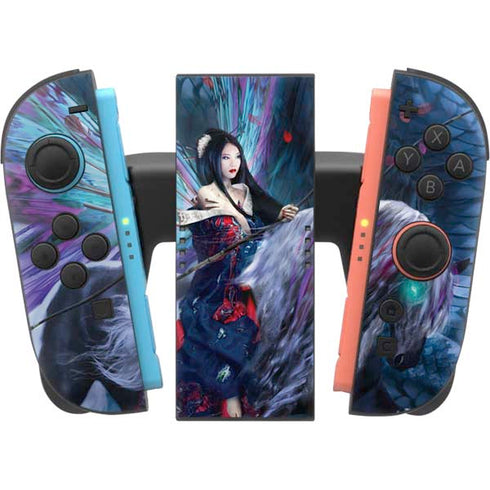 Ride of the Yokai Fairy and Dragon by Ruth Thompson Nintendo Switch 2 (2025) Joy-Con Controller Skin