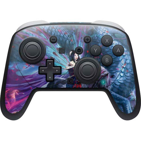 Ride of the Yokai Fairy and Dragon by Ruth Thompson Nintendo Skins