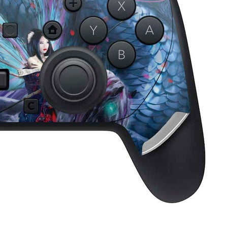 Ride of the Yokai Fairy and Dragon by Ruth Thompson Nintendo Switch 2 (2025) Pro Controller Skin