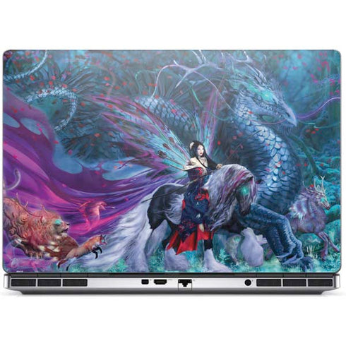 Ride of the Yokai Fairy and Dragon by Ruth Thompson Dell Precision Skin
