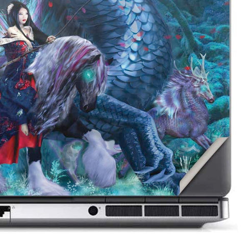 Ride of the Yokai Fairy and Dragon by Ruth Thompson Dell Precision Skin