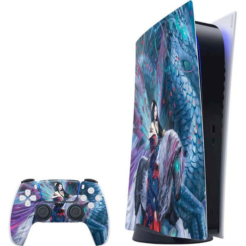 Ride of the Yokai Fairy and Dragon by Ruth Thompson PlayStation PS5 Skins