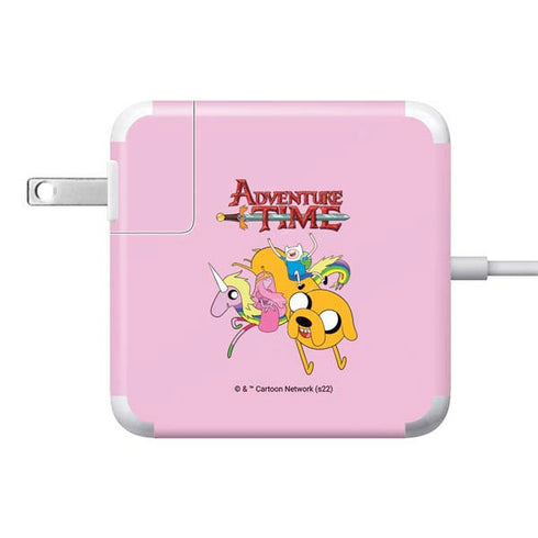 Adult Swim Adventure Time Riding in a Unicorn 85W Power Adapter (15 and 17 inch MacBook Pro Charger) Skin