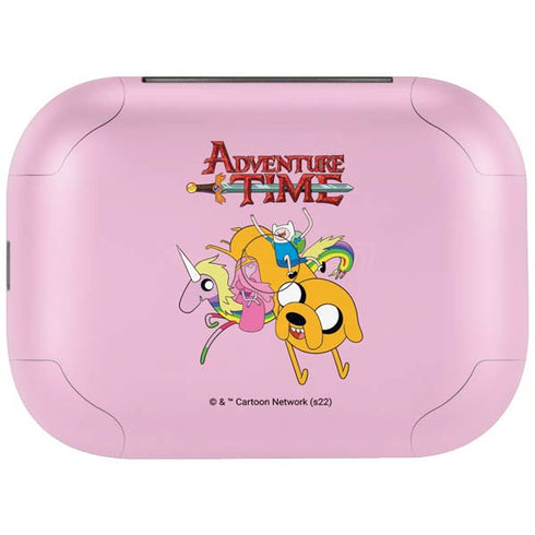 Adult Swim Adventure Time Riding in a Unicorn Amazon Echo Buds Skin