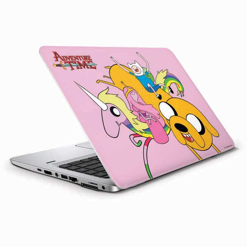 Adult Swim Adventure Time Riding in a Unicorn HP Elitebook Skin