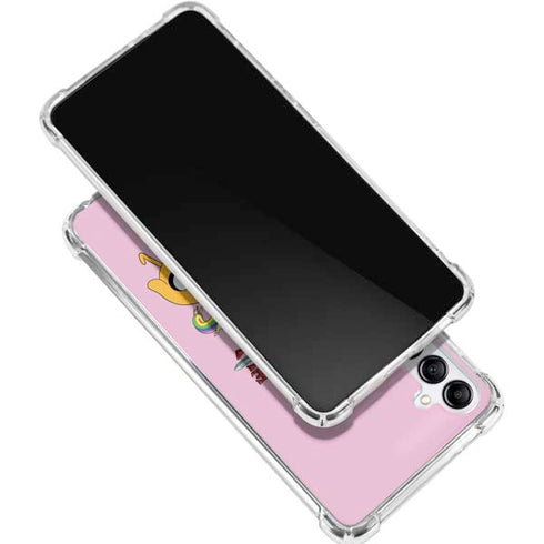 Adult Swim Adventure Time Riding in a Unicorn Gabb Phone 4 Clear Case