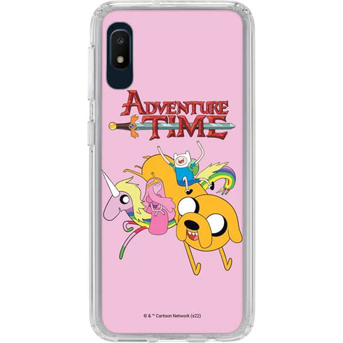 Adult Swim Adventure Time Riding in a Unicorn Galaxy Cases
