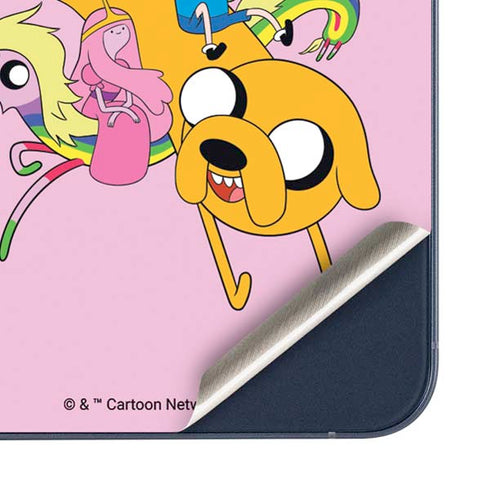 Adult Swim Adventure Time Riding in a Unicorn Galaxy A35 5G Skin