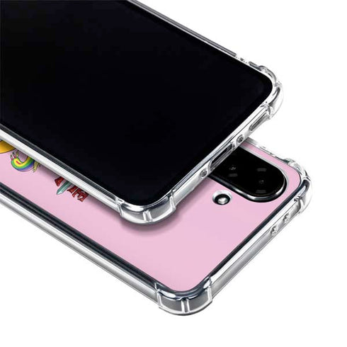 Adult Swim Adventure Time Riding in a Unicorn Galaxy A36 5G Clear Case