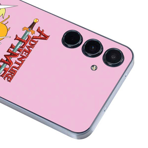 Adult Swim Adventure Time Riding in a Unicorn Galaxy A36 5G Skin