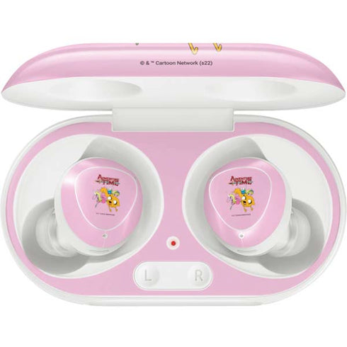 Adult Swim Adventure Time Riding in a Unicorn Galaxy Buds Plus Skin