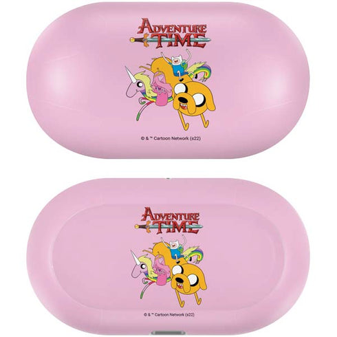Adult Swim Adventure Time Riding in a Unicorn Galaxy Buds Plus Skin