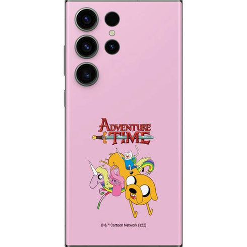 Adult Swim Adventure Time Riding in a Unicorn Galaxy Skins