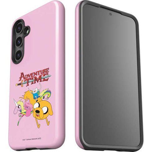 Adult Swim Adventure Time Riding in a Unicorn Galaxy S25 Plus Impact Case