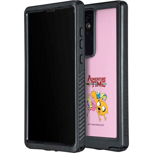 Adult Swim Adventure Time Riding in a Unicorn Galaxy S24 Ultra Waterproof Case