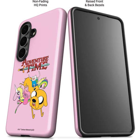 Adult Swim Adventure Time Riding in a Unicorn Galaxy S26 Impact Case