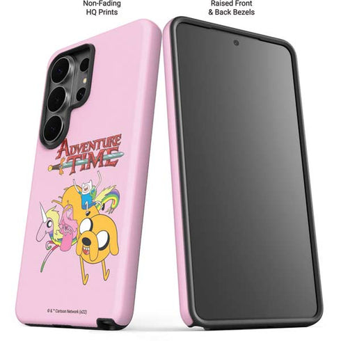 Adult Swim Adventure Time Riding in a Unicorn Galaxy S26 Ultra Impact Case