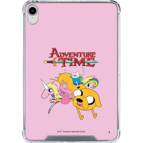 Adult Swim Adventure Time Riding in a Unicorn iPad 11th Gen (2025) Clear Case