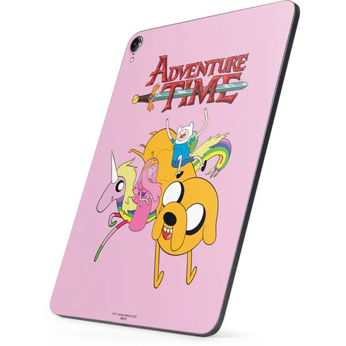 Adult Swim Adventure Time Riding in a Unicorn Apple iPad Pro Skin