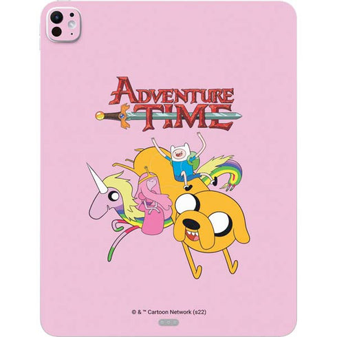 Adult Swim Adventure Time Riding in a Unicorn iPad Pro 13in M4 (2024) Skin