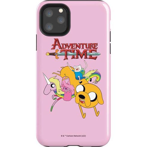 Adult Swim Adventure Time Riding in a Unicorn iPhone Cases