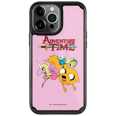 Adult Swim Adventure Time Riding in a Unicorn iPhone Cases