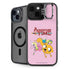 Adult Swim Adventure Time Riding in a Unicorn iPhone 14 Plus Kickstand Case