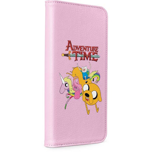 Adult Swim Adventure Time Riding in a Unicorn iPhone 15 Pro Max Folio Case