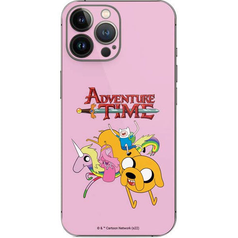 Adult Swim Adventure Time Riding in a Unicorn iPhone 15 Pro Max Skin