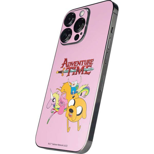 Adult Swim Adventure Time Riding in a Unicorn iPhone 15 Pro Max Skin