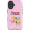 Adult Swim Adventure Time Riding in a Unicorn iPhone 16 Plus Impact Case