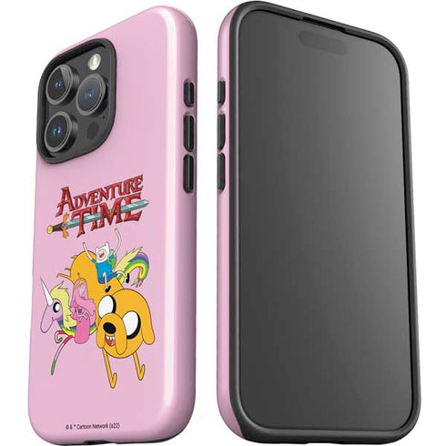 Adult Swim Adventure Time Riding in a Unicorn iPhone 16 Pro Max Impact Case