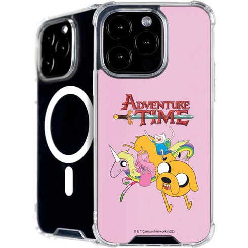 Adult Swim Adventure Time Riding in a Unicorn iPhone 16 Pro Max MagSafe Case
