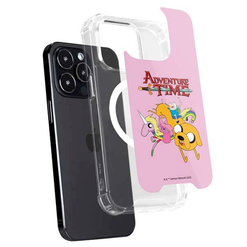 Adult Swim Adventure Time Riding in a Unicorn iPhone 16 Pro Max MagSafe Case