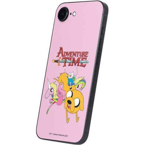 Adult Swim Adventure Time Riding in a Unicorn iPhone 16e Skin