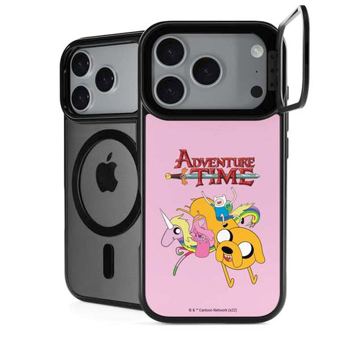 Adult Swim Adventure Time Riding in a Unicorn iPhone 18 Pro Kickstand Case