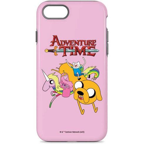 Adult Swim Adventure Time Riding in a Unicorn iPhone Cases