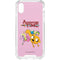 Adult Swim Adventure Time Riding in a Unicorn iPhone XS Clear Case