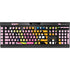 Adult Swim Adventure Time Riding in a Unicorn K95 RGB PLATINUM Mechanical Gaming Keyboard Skin
