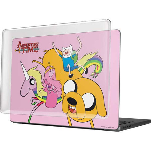 Adult Swim Adventure Time Riding in a Unicorn MacBook Pro 14in (2021-24) Case plus Skin