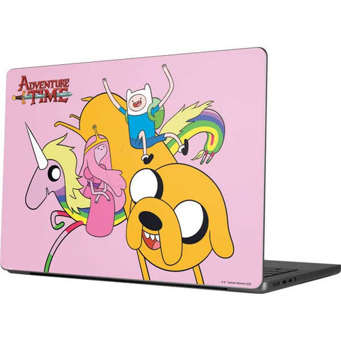 Adult Swim Adventure Time Riding in a Unicorn Apple MacBook Pro 14-inch Skin