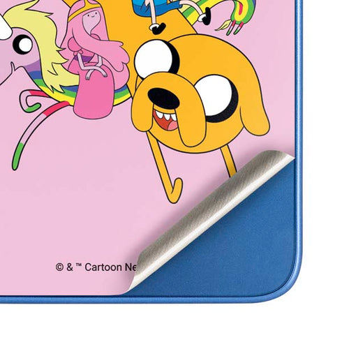 Adult Swim Adventure Time Riding in a Unicorn Moto G Play 4G (2024) Skin